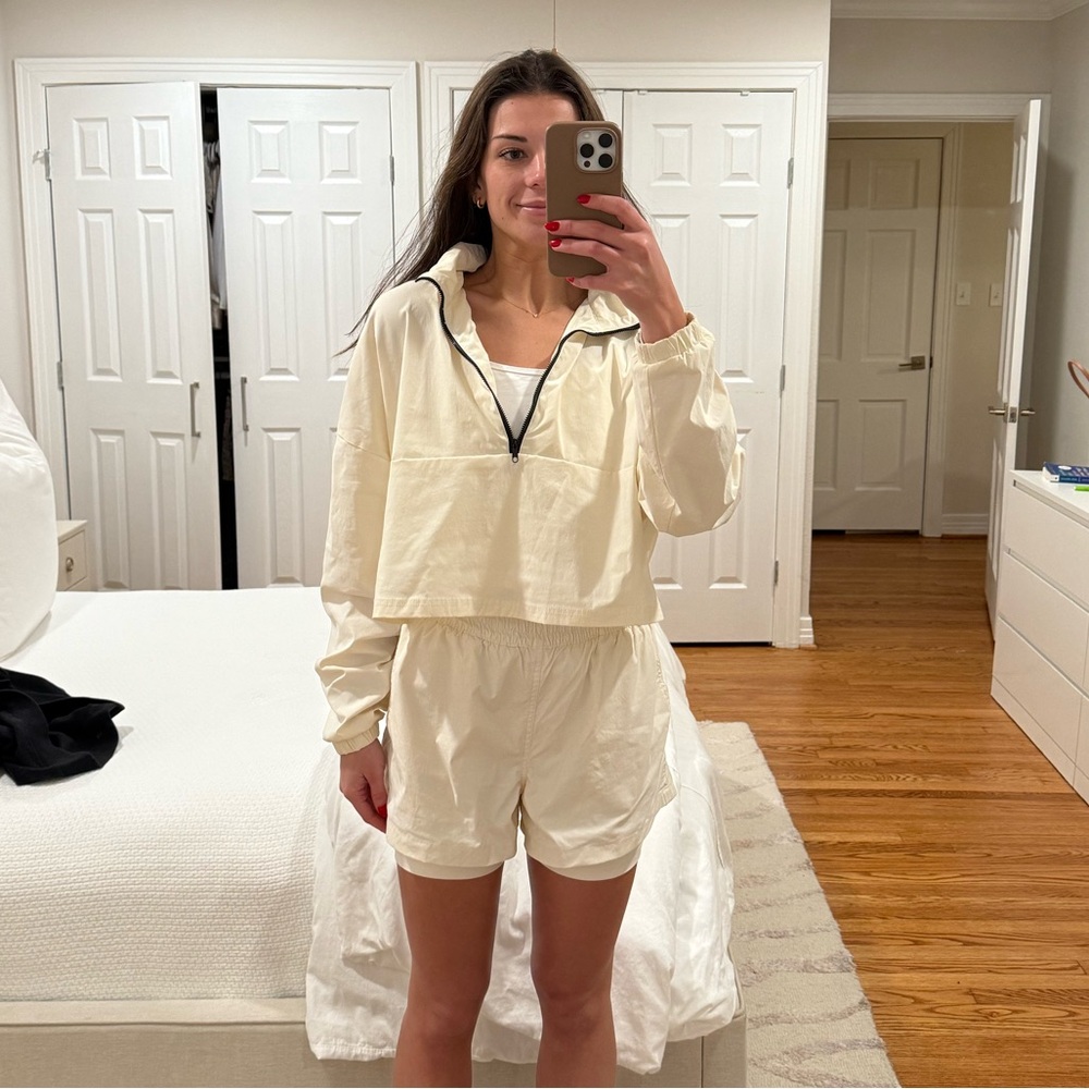 WeWoreWhat Nylon Windbreaker set